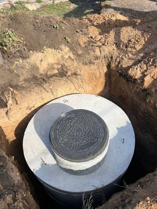 Септик под ключ, сливная яма под ключ, монтаж водопровода/канализации