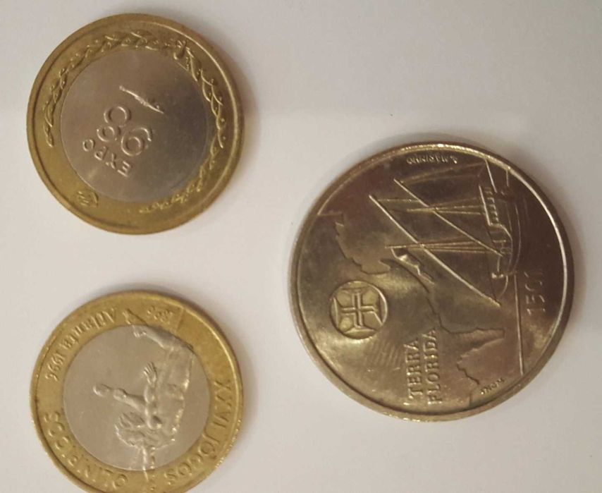 Coleção de moedas escudo