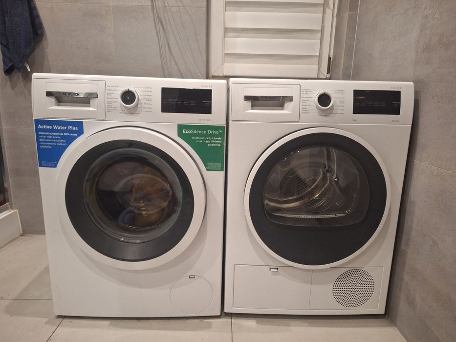 Pralka i Suszarka BOSH Seria 4 Ładowność 8kg