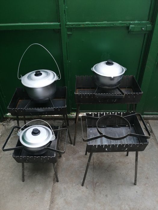 Казанок похідний. Котелок алюмінєвий. Казан походной для бограча, ухи