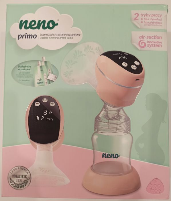 Bezprzewodowy laktator Neno Primo