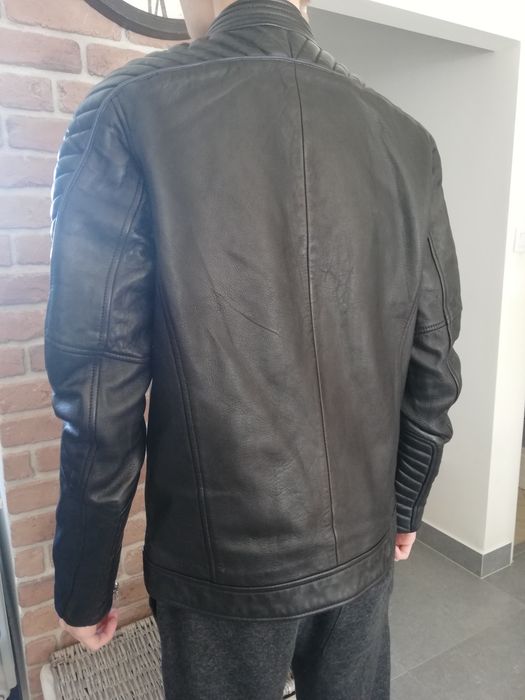 Kurtka skórzana JACK1T skórzana rozmiar M/L- piękna.