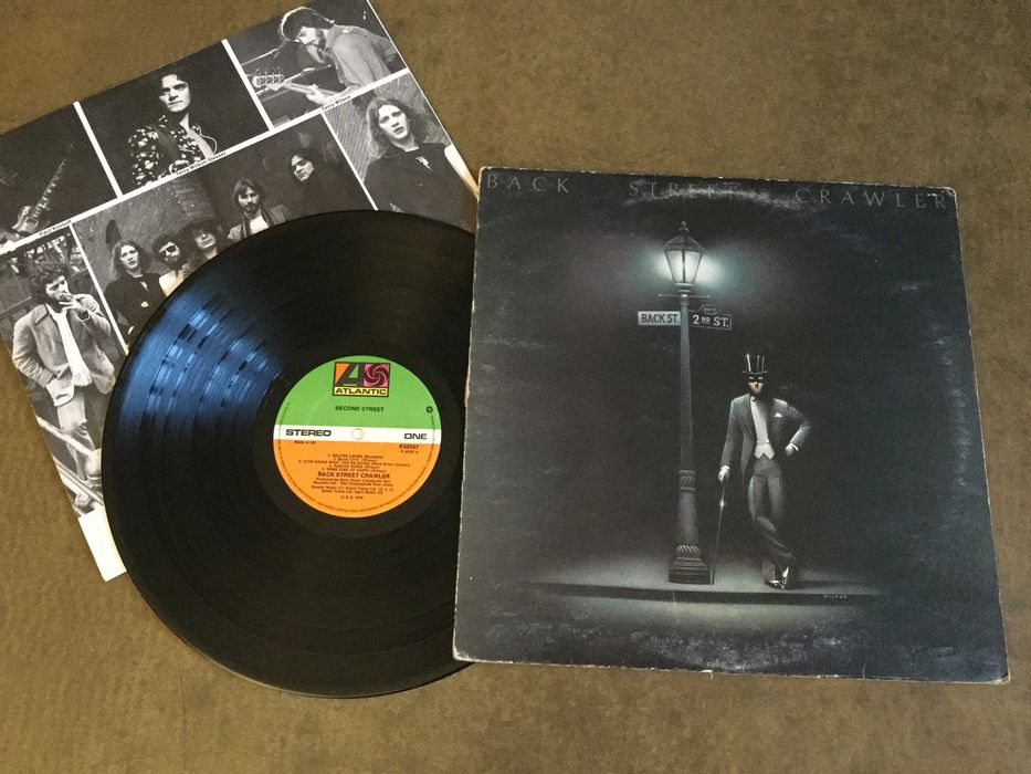 Back Street Crawler ‎– 2nd Street LP UK 1976r. Atlantic winyl ROCK
