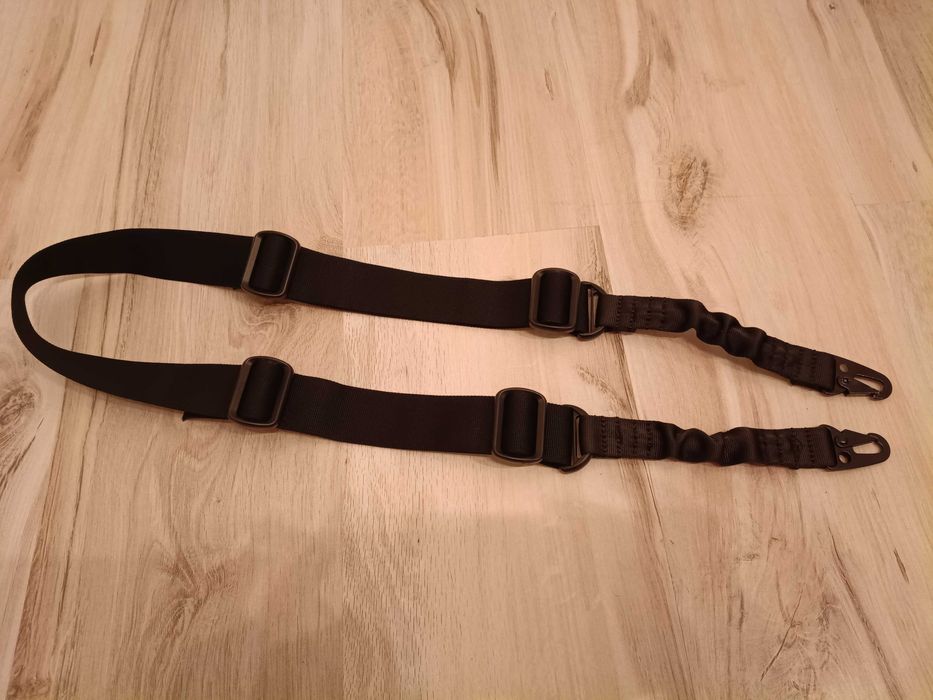 Dwupunktowy pas nośny bungee