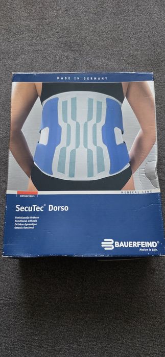Pas Bauerfeind orteza secutec dorso  rozmiar 3