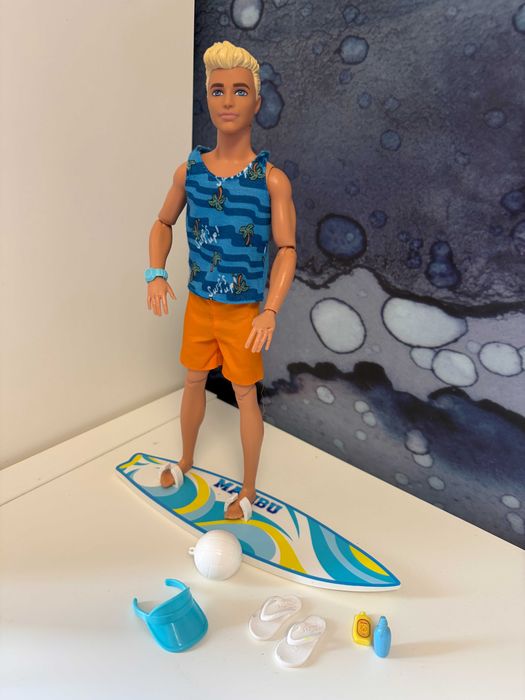 Zestaw Barbie - Ken na plaży plaża