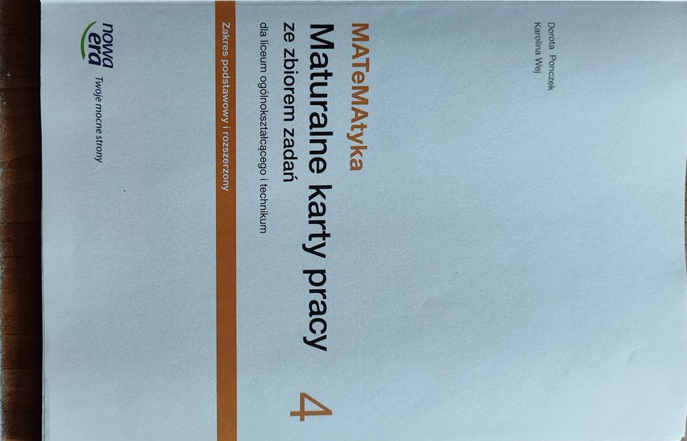 Matematyka 4 + ćwiczenia