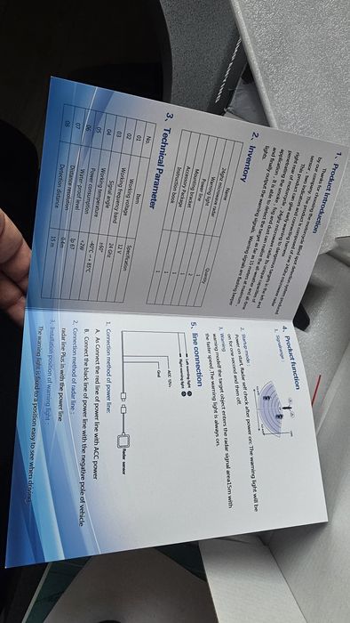 System wykrywania pojazdow w martwym polu do motocykla dodatek akcesor