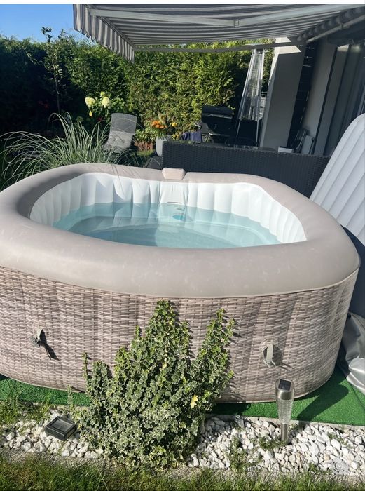 CleverSpa New Hampshire – Jacuzzi / Spa ogrodowe DUZE 6 os. + akcesoria