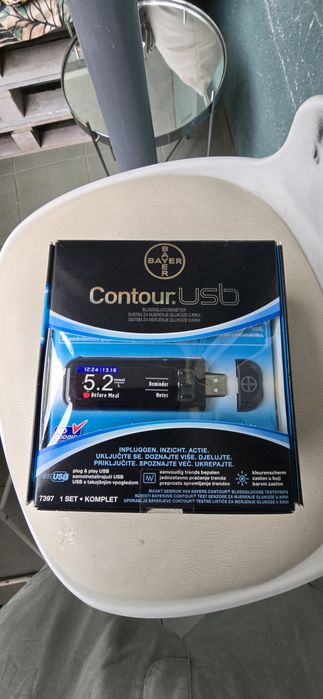 Glukometr Bayer Contour USB nowy