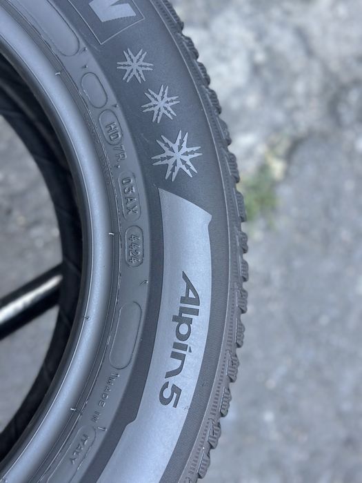 Топові шини‼️Michelin Alpin5 91Т 205/55 r16 8мм 2024рік‼️Зимові шини
