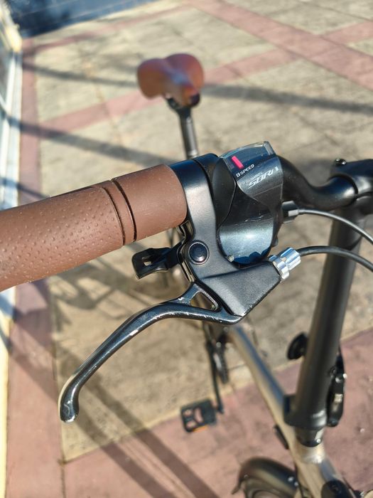 Bicicleta Dobrável Btwin Fold 560 (2023) c/ Porta-Bagagem - Muito Bom Estado