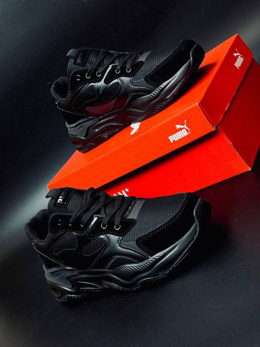 Мужские кроссовки Puma / удобная модель на каждый день / кожаные кросы