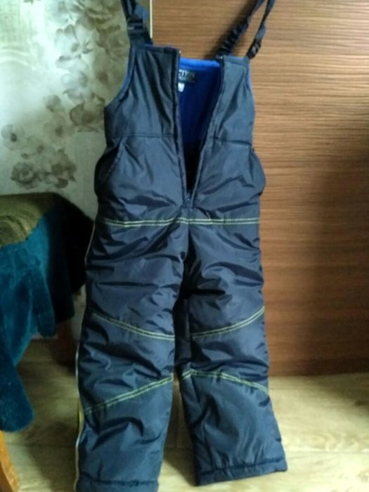 Брюки теплые на брительках