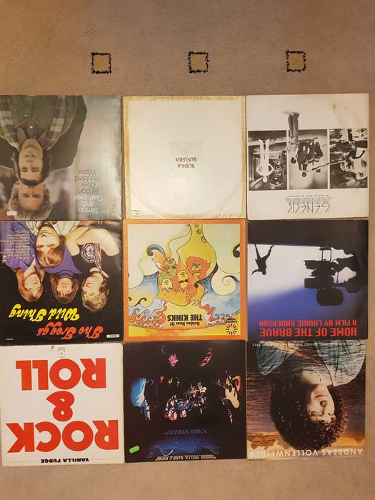 Zestaw płyt winylowych Vanilla Fudge, Genesis, The Kinks, CSNY i inne