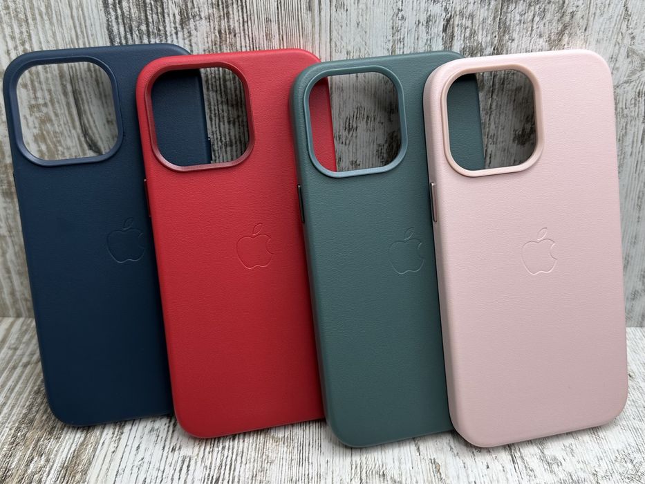Чехол Leather Case MagSafe на iPhone 14 Pro Max/ 14 Pro/ 14 чохол