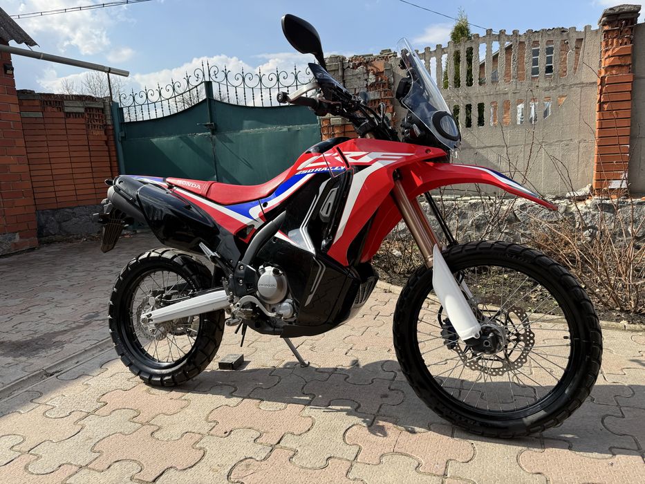 Honda CRF 250 rally розмитнений