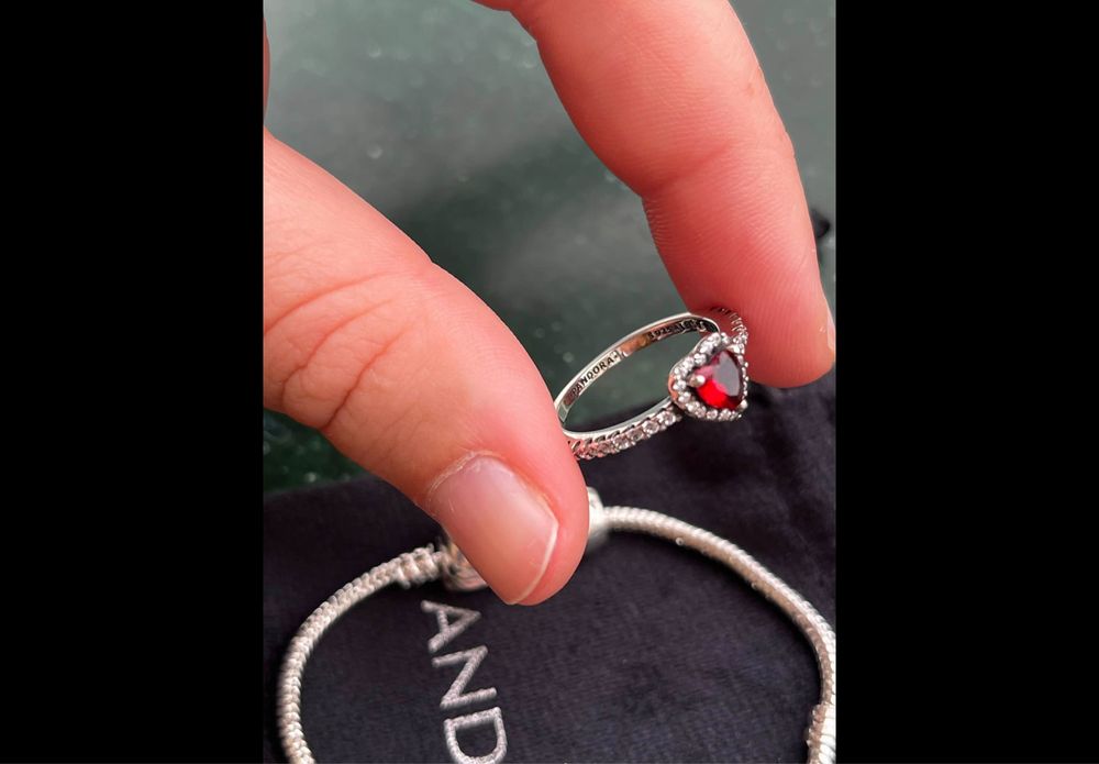 Pulseira anel pandora