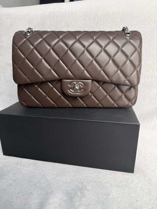 Chanel torebka skóra  naturalna