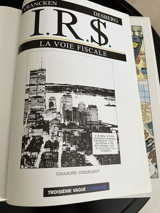 banda desenhada IRS - La Voie Fiscale