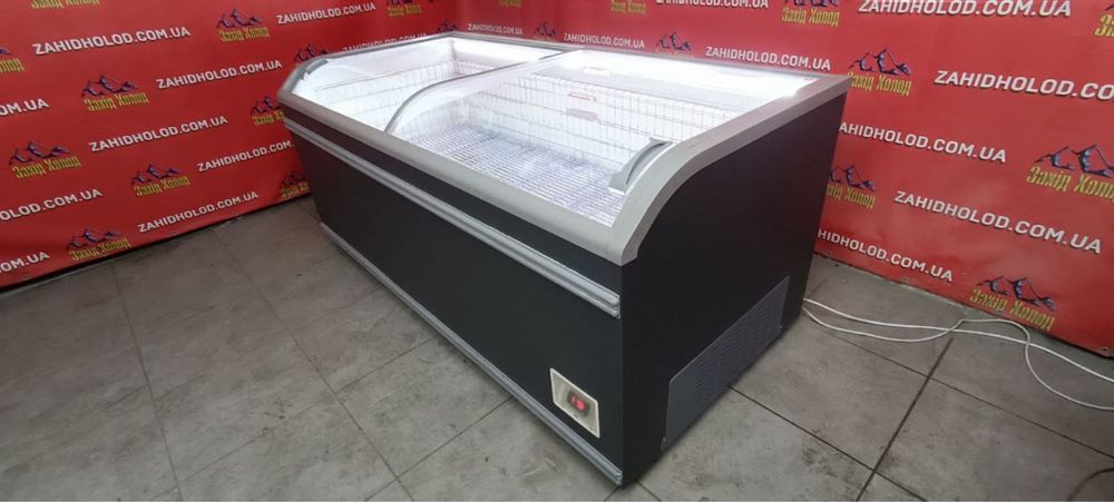 Бонета морозильна Камера AHT. Холодильна вітрина АНТ Ларь Надставка