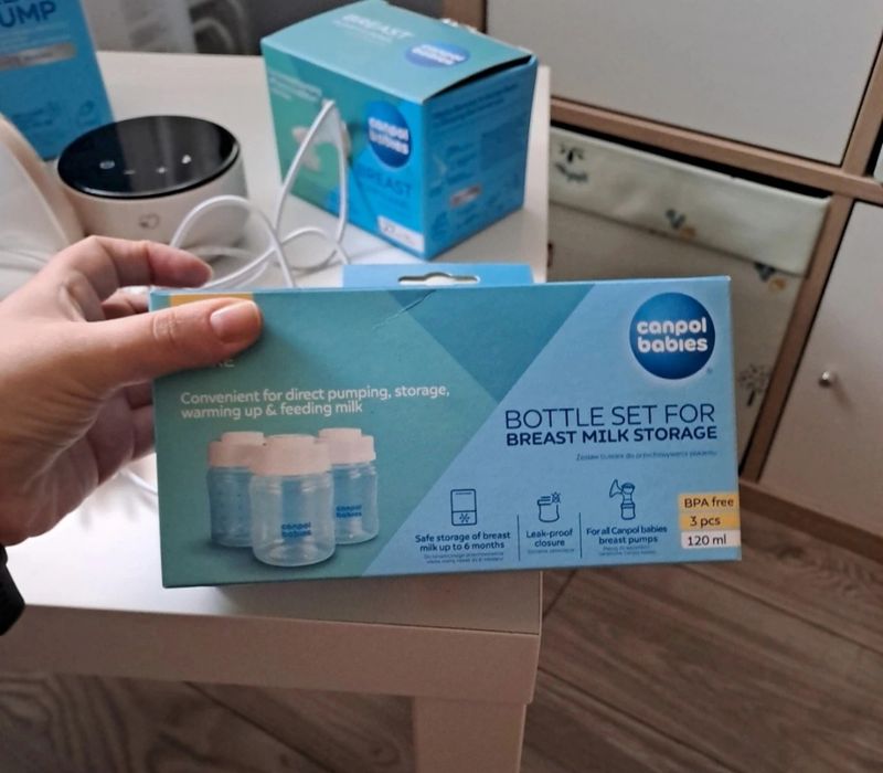 Laktator elektryczny Canpol Babies + akcesoria