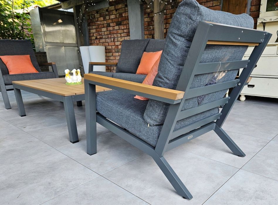 Meble ogrodowe tarasowe aluminiowe wysyłka nowosc