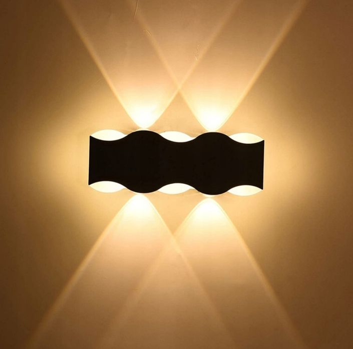 Kinkiet ścienny góra/dół 13W max 3000K Zestaw 4 kompletów