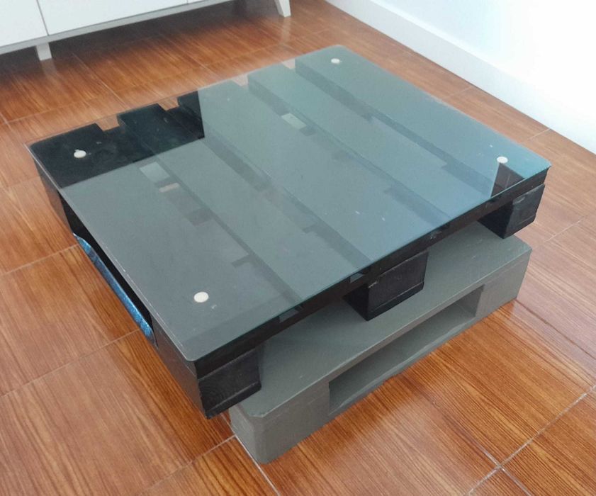 Mesa de centro de paletes