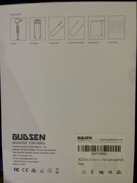 Moza Gimbal MINI S Essential 3 eixos