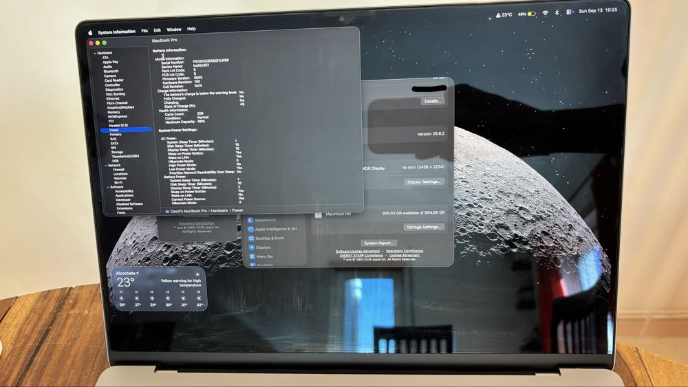 Macbook Pro 16 32cores 32gb 1tb