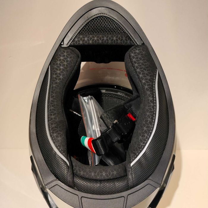 Capacete CGM integral c/película anti-embaciamento (Pinlock) mota novo
