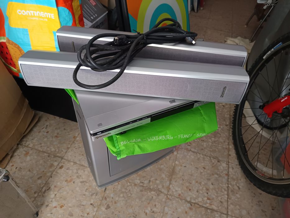 DVD sub e colunas Panasonic