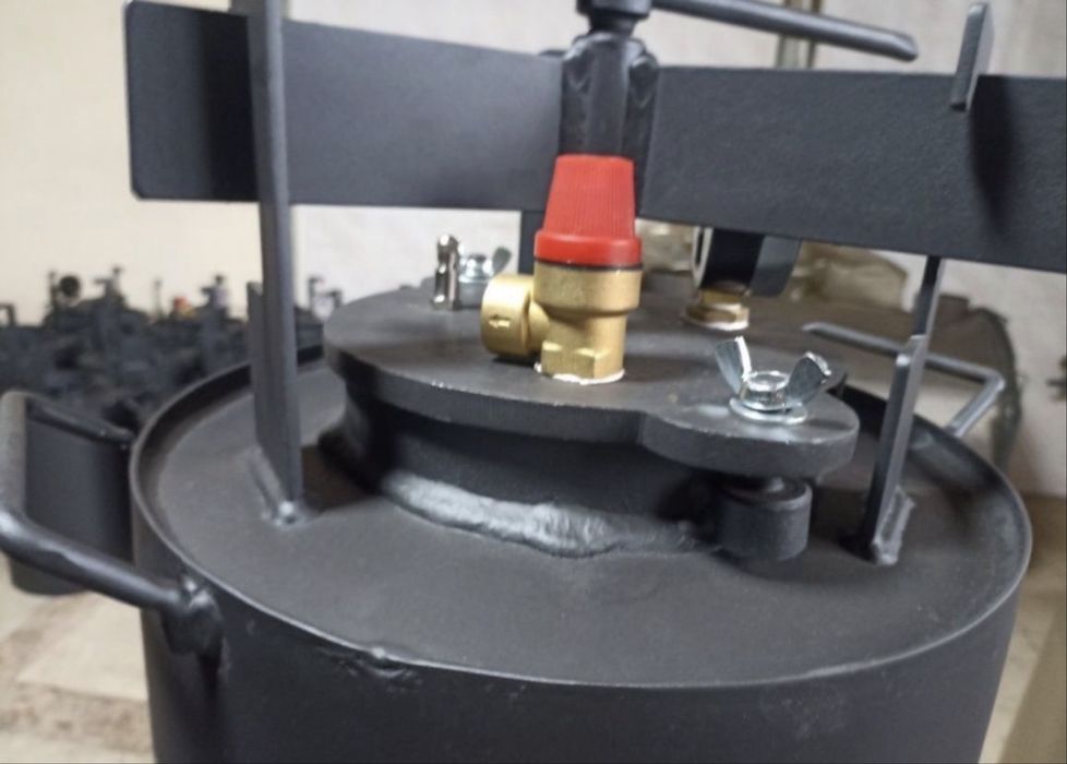 Автоклав Большой-24 (24 банки 0.5 л или 10 банок 1л) Газ або дрова