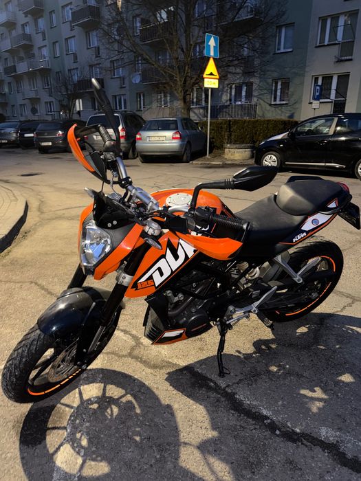 KTM duke 125. 2012r