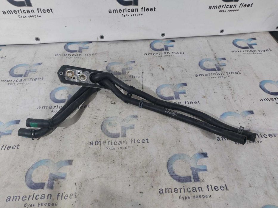 Audi Q7 10-15 Патрубки охлаждения печка зад / Ауди Ку7