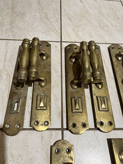 Ручки латунні, антикварні