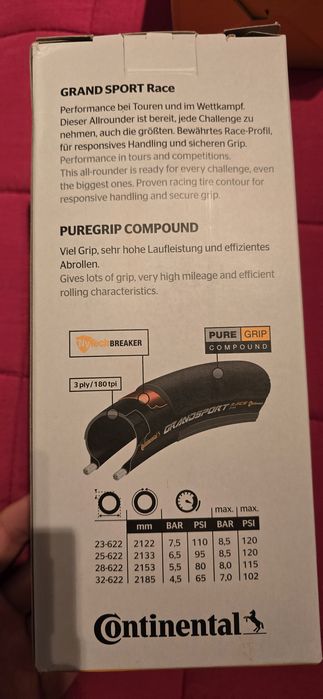 Pneus Continental Grand Sport Race 700x28C