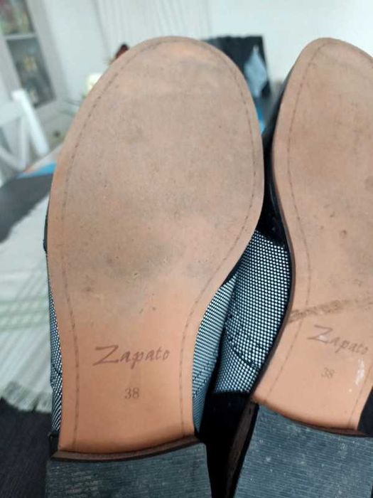 Oksfordki jazzówki skóra zapato r. 38