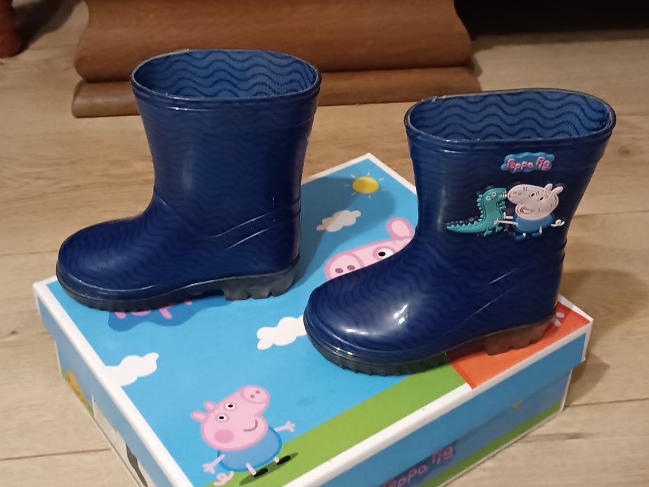 Kalosze Świnka Peppa r.20 niebieskie dziewczynka