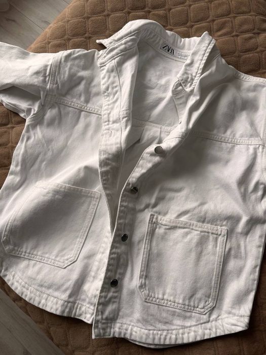 Джинсовка біла Zara