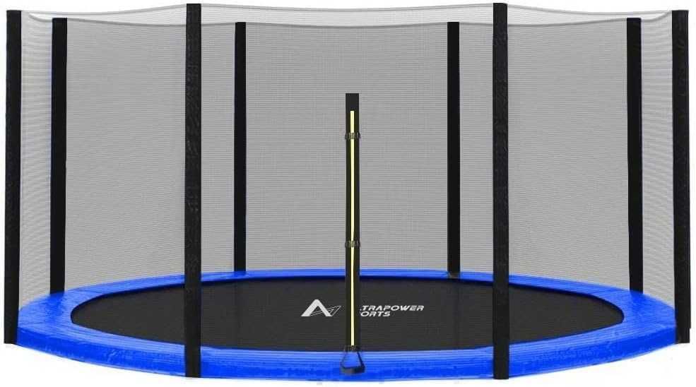 SIATKA DO TRAMPOLINY 244 cm 6 Drążków Zestaw 180cm ultrapower