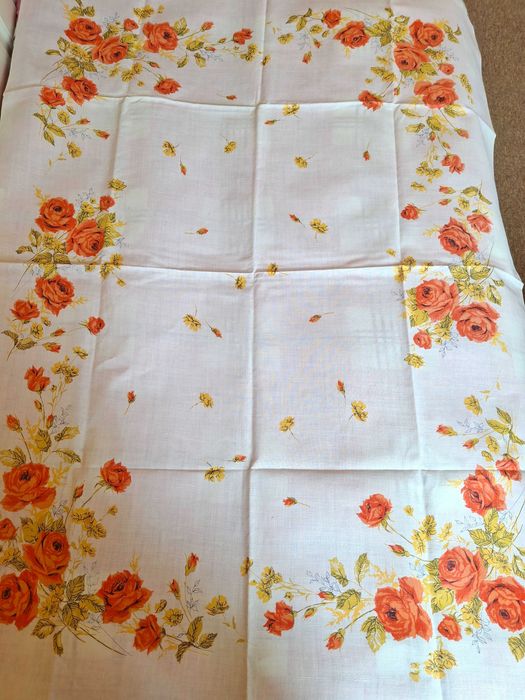 Komplet obrusów lnianych PRL 120 x 160