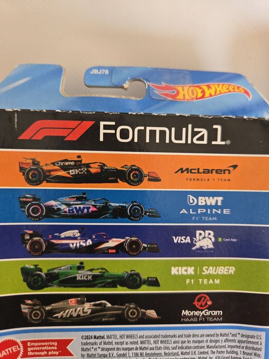Hotwheels Set F1 2024 /2025 diecast miniatura