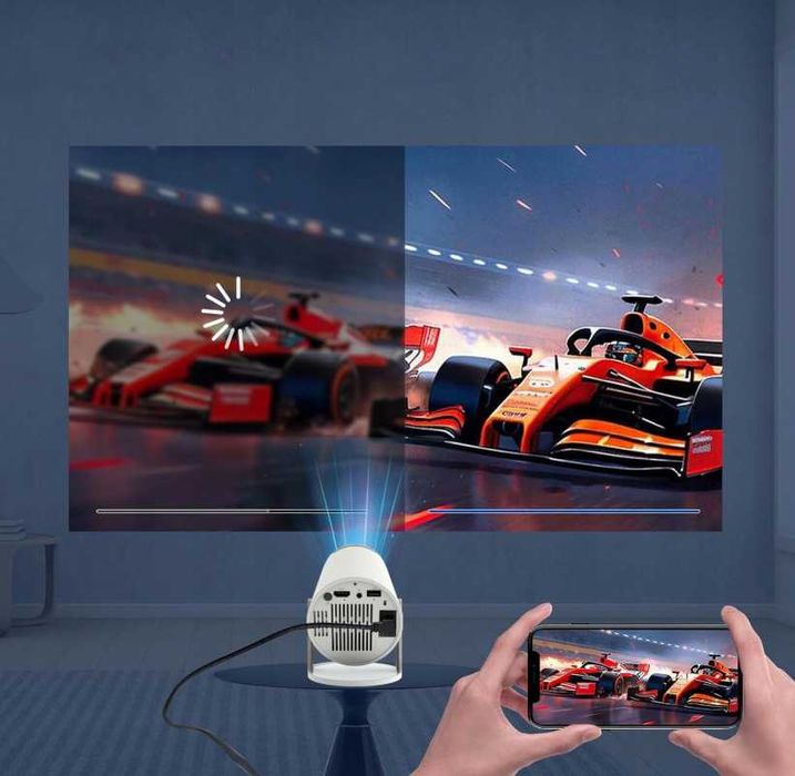 Mini Projektor Rzutnik Przenośny WiFi Android Full HD Bluetooth OKAZJA