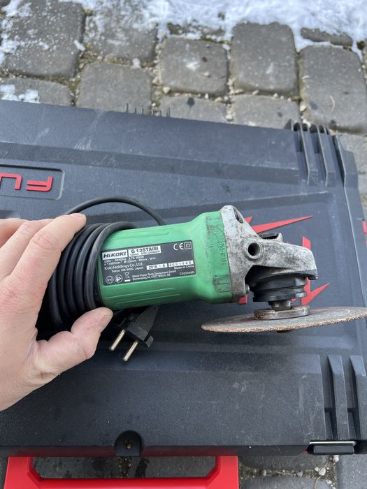 Szlifierka kątowa hikoki G13 STA 600w