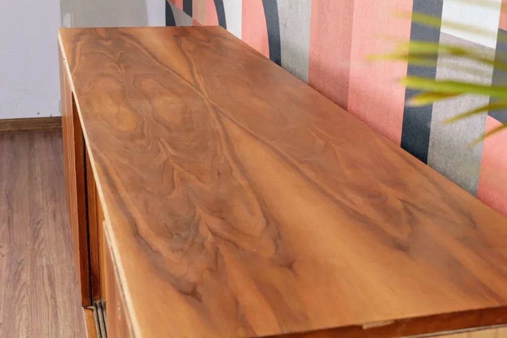 Komoda sideboard VAR B Włocławska Fabryka Mebli antyk vintage