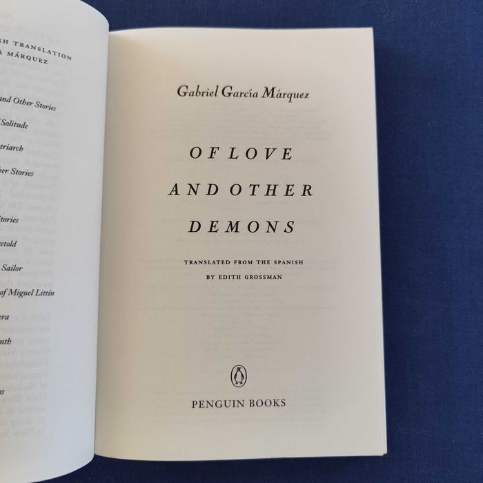 Gabriel García Márquez - Of Love and Other Demons
