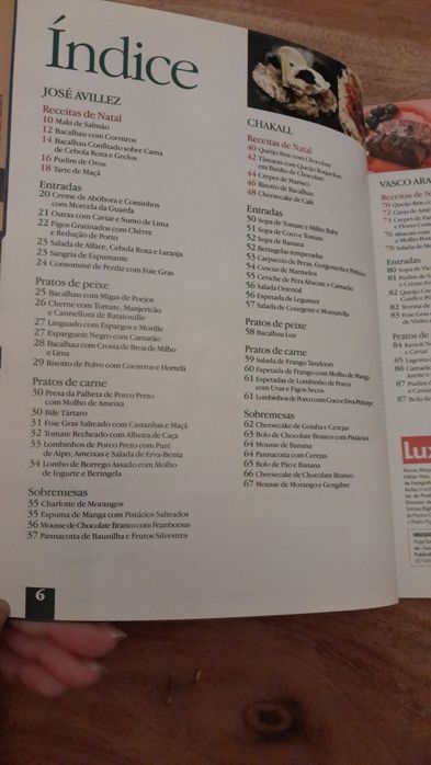 à mesa com José Avillez, Chakall, Vasco Aragão