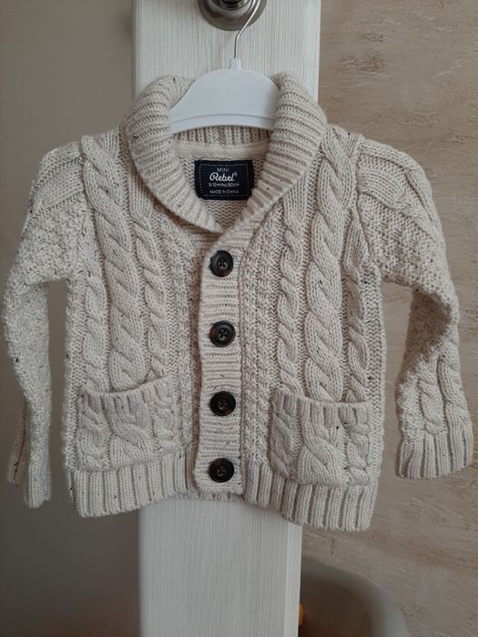 Комплект одежды тёплая кофта свитер кардиган джинсы